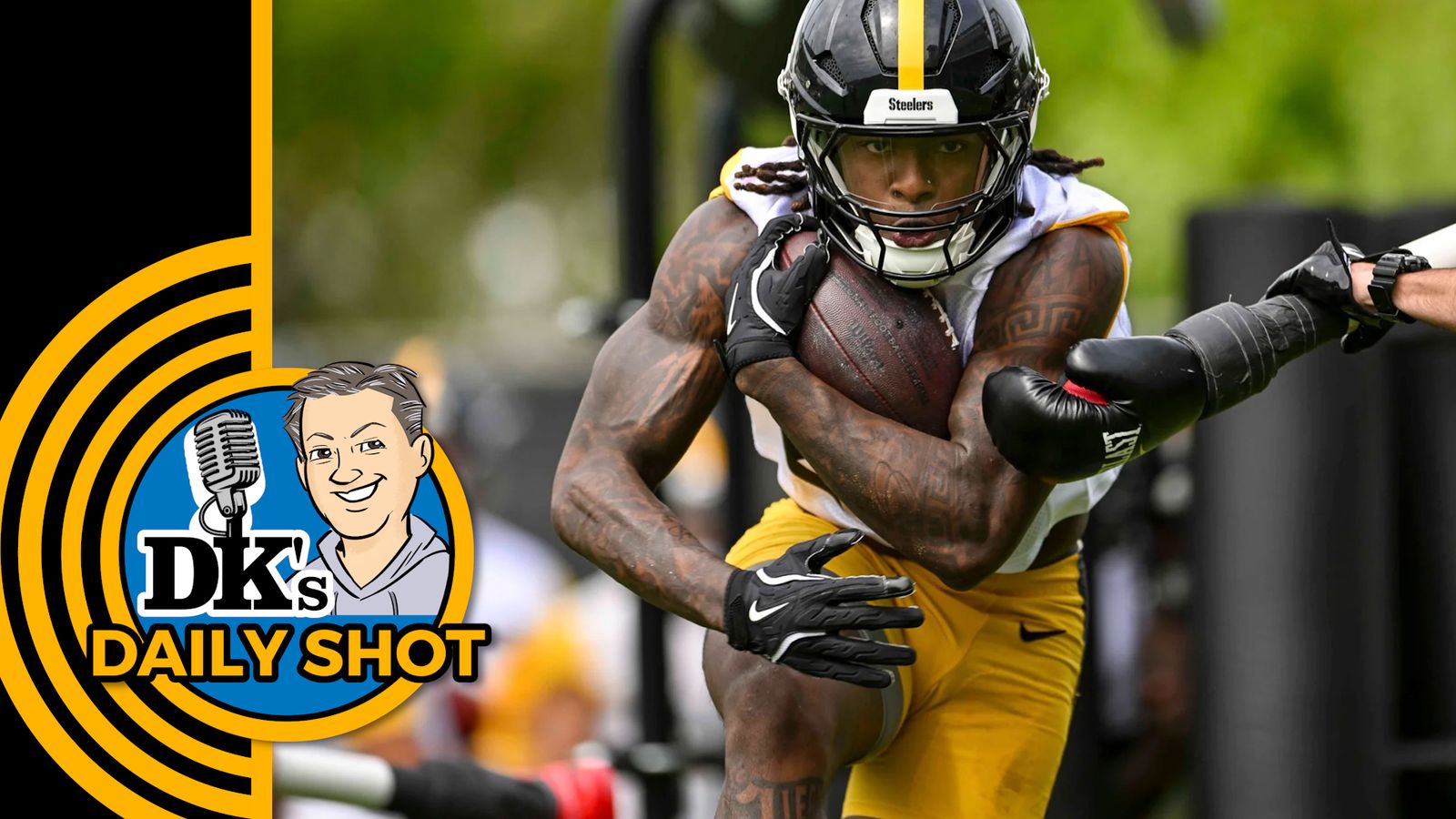 DK's Daily Shot of Steelers: Is Kaleb Johnson RB1? taken in Downtown (Podcasts)